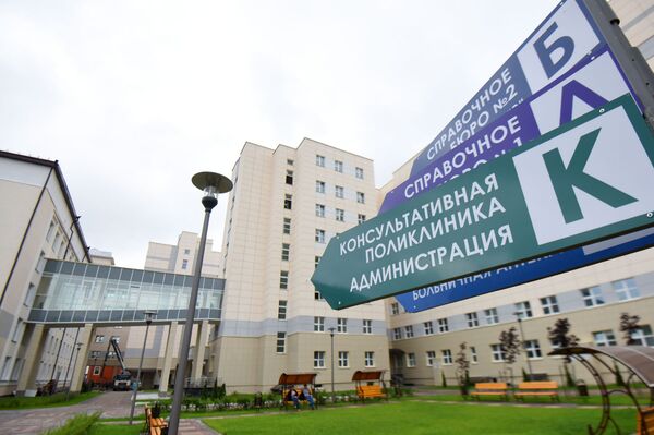 Новые корпуса больницы, которые должен открыть Лукашенко - Sputnik Беларусь