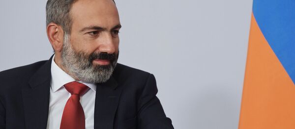  Президент РФ В. Путин встретился с премьер-министром Армении Н. Пашиняном  - Sputnik Беларусь