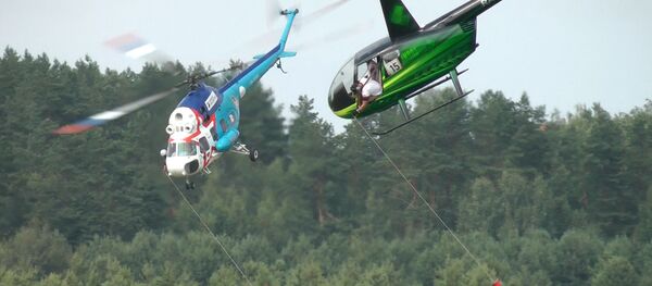 Гонки вертолетов и семейный отдых: кадры с фестиваля #пронебо - Sputnik Беларусь