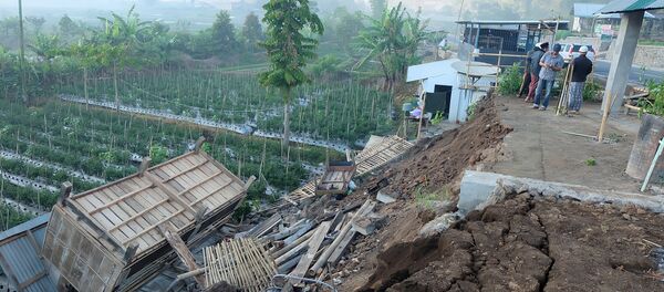 Землетрясение в Индонезии - Sputnik Беларусь