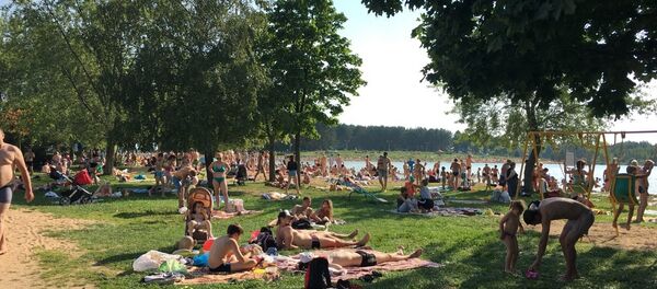 Пляж Цнянского водохранилища - Sputnik Беларусь