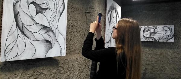 Выстава магілёўскай мастачкі Кацярыны Паповай - Sputnik Беларусь