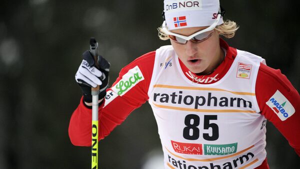 Олимпийская чемпионка по лыжным гонкам Вибеке Скофтеруд - Sputnik Беларусь