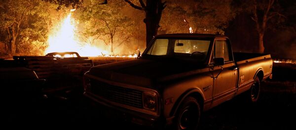 Пожары в Калифорнии Пожары в Калифорнии - Sputnik Беларусь