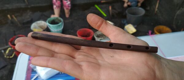 Касцяная флейта ўзростам 4,5 тысячы гадоў Касцяная флейта ўзростам 4,5 тысячы гадоў - Sputnik Беларусь