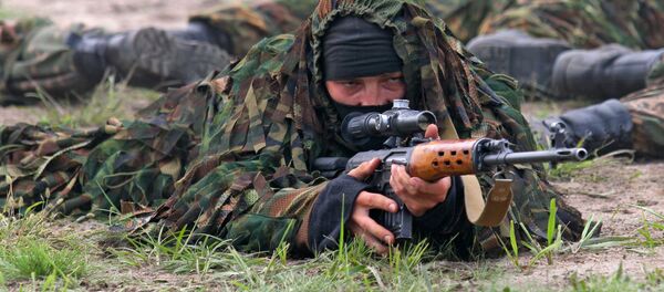 Беларускі снайпер, архіўнае фота - Sputnik Беларусь
