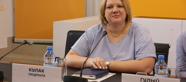 Начальник управления медицинского страхования компании Белгосстрах Людмила Кулак - Sputnik Беларусь