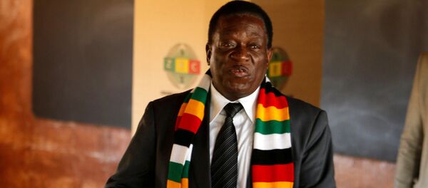 Избранный президент Зимбабве Эмерсон Мнангагва - Sputnik Беларусь