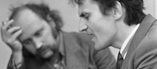 Ігар Лучанок і Уладзімір Мулявін - Sputnik Беларусь