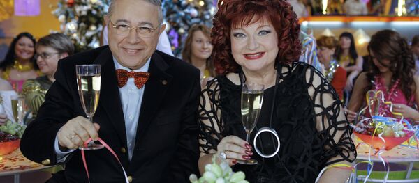 Съемки новогодней передачи Голубой огонек - Sputnik Беларусь