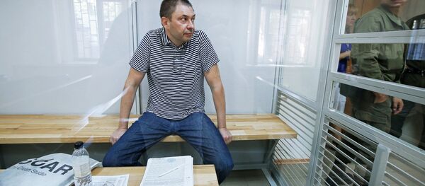 Разгляд апеляцыі па справе журналіста К. Вышынскага - Sputnik Беларусь