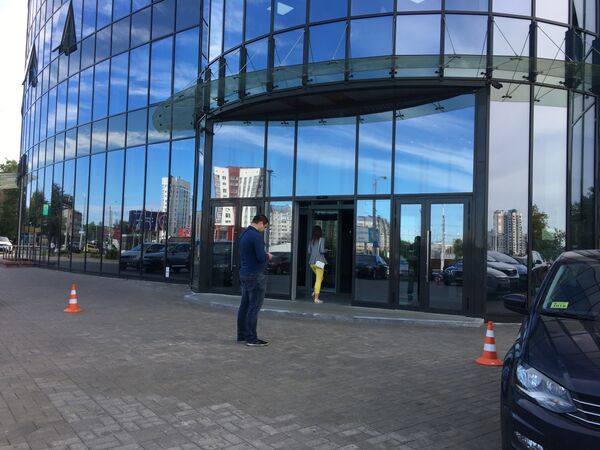 Бизнес-центр Omega Tower на пр. Дзержинского, 57, где расположен офис TUT.BY Бизнес-центр Omega Tower на пр. Дзержинского, 57, где расположен офис TUT.BY - Sputnik Беларусь