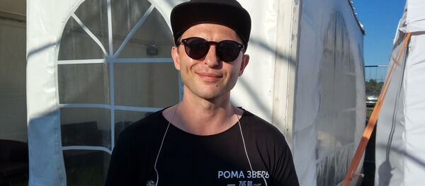 Фронтмен группы Звери Рома Зверь - Sputnik Беларусь