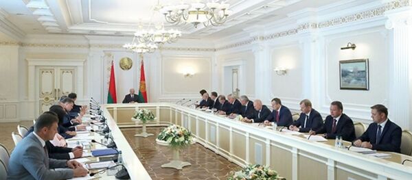 Совещание у Александра Лукашенко по развитию СЭЗ - Sputnik Беларусь