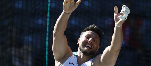 Белорусский молотобоец Иван Тихон - Sputnik Беларусь