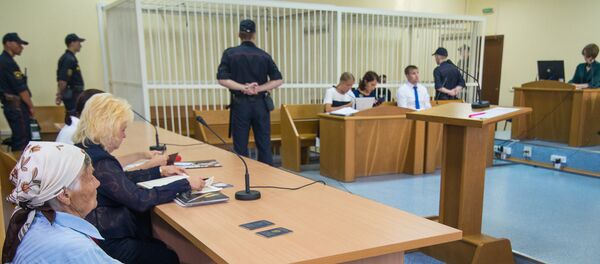 Суд по делу о доведении до самоубийства солдата-срочника Александра Коржича - Sputnik Беларусь