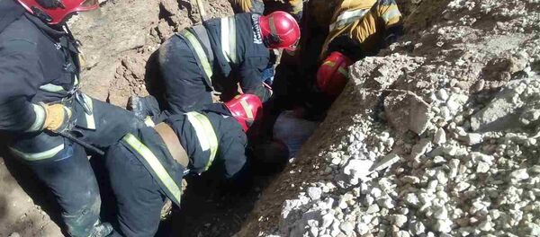 Спасатели на месте ЧП в Витебске - Sputnik Беларусь