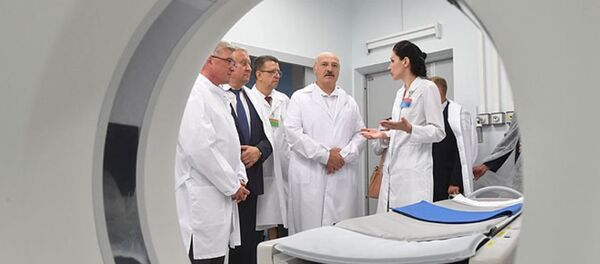 Президент Александр Лукашенко с рабочей поездкой посетил Гомельскую область - Sputnik Беларусь