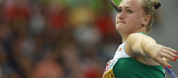 Белорусская копьеметательница Татьяна Холодович - Sputnik Беларусь