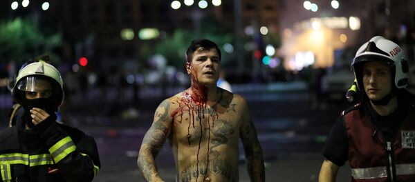 Акция протеста в Румынии - Sputnik Беларусь