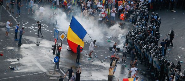 Акции протеста в Бухаресте - Sputnik Беларусь