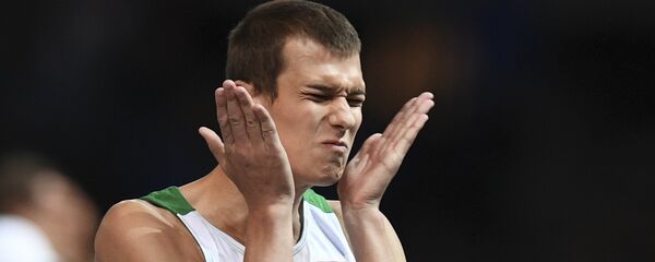 Максим Недосеков (Беларусь) в соревнованиях по прыжкам в высоту среди мужчин на чемпионате Европы по легкой атлетике в Берлине - Sputnik Беларусь