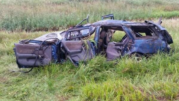 В Ганцевичском районе авто упало в мелиоративный канал - Sputnik Беларусь
