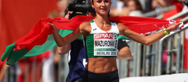 Беларуская бягуха Вольга Мазуронак - Sputnik Беларусь
