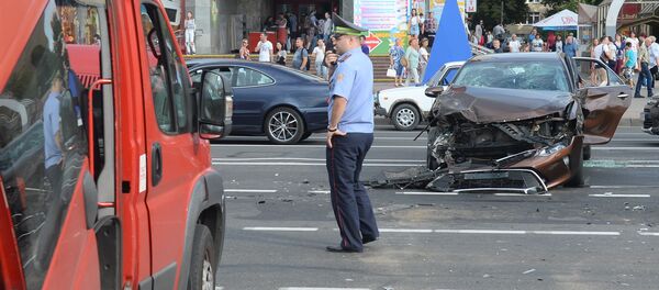 Авария на проспекте Независимости - Sputnik Беларусь