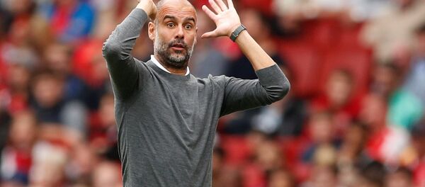 Главный тренер Манчестер Сити Хосеп Гвардиола - Sputnik Беларусь