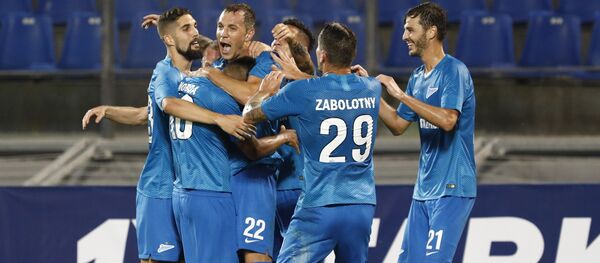 Футбол. Лига Европы. Матч Зенит - Динамо (Минск) - Sputnik Беларусь