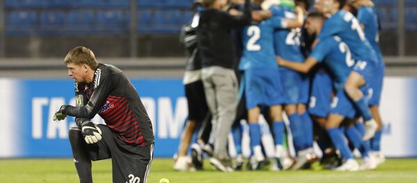 Футбол. Лига Европы. Матч Зенит - Динамо (Минск) - Sputnik Беларусь