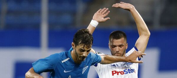 Футбол. Лига Европы. Матч Зенит - Динамо (Минск) - Sputnik Беларусь