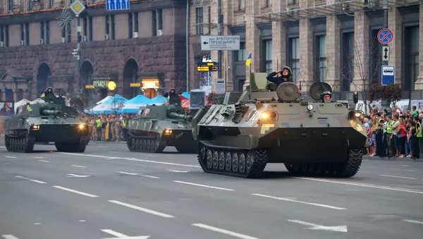 Репетиция парада ко Дню независимости Украины в Киеве - Sputnik Беларусь