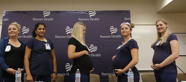 Беременные медсестры - Sputnik Беларусь