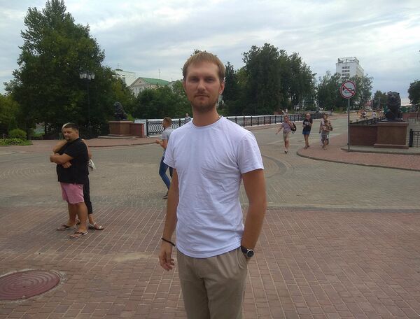 Дмитрий Пелецкий, руководитель танцевальной школы Аквамарин Дмитрий Пелецкий, руководитель танцевальной школы Аквамарин - Sputnik Беларусь