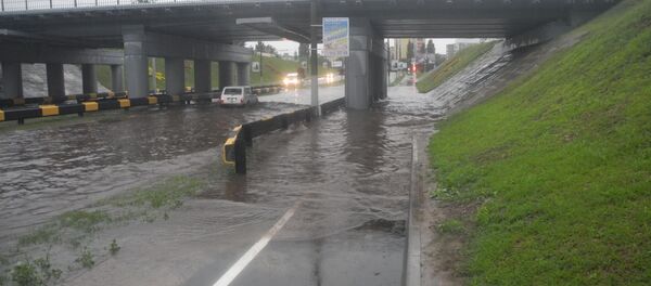 Последствия сильного ливня в Гомеле 18 августа 2018 года - Sputnik Беларусь