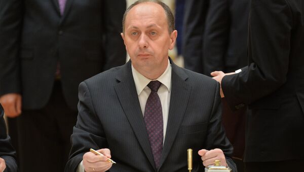 Экс-министр промышленности Беларуси Виталий Вовк назначен помощником президента - Sputnik Беларусь
