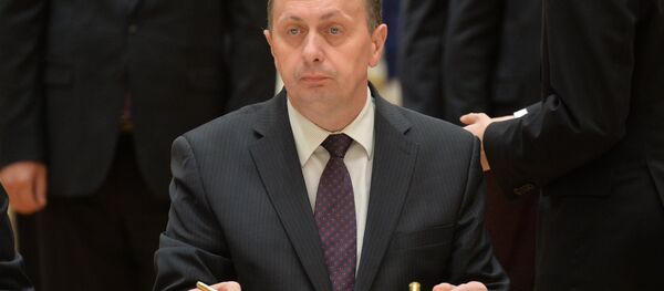 Экс-министр промышленности Беларуси Виталий Вовк назначен помощником президента - Sputnik Беларусь