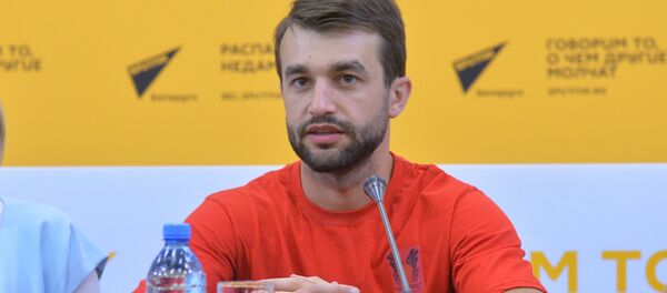 Заместитель председателя Белорусского общественного объединения традиционных видов борьбы Андрей Саханько - Sputnik Беларусь