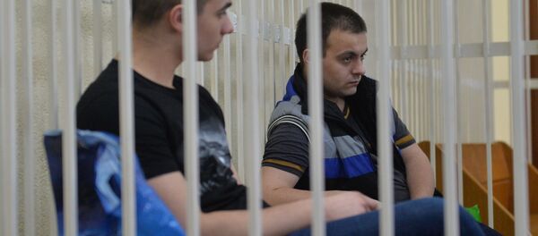 Военнослужащие, обвиняемые в издевательствах над солдатами в Печах - Sputnik Беларусь