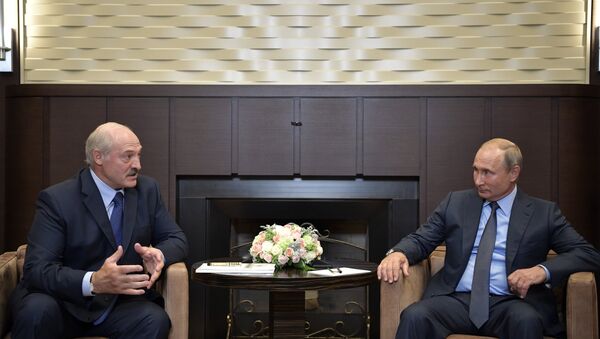Встреча президента РФ Владимира Путина и президента Беларуси Александра Лукашенко - Sputnik Беларусь