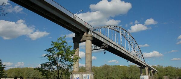 Мост через Сож в Гомеле Мост через Сож в Гомеле - Sputnik Беларусь