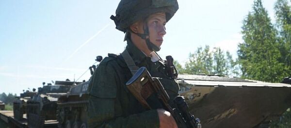 Белорусский солдат, архивное фото - Sputnik Беларусь