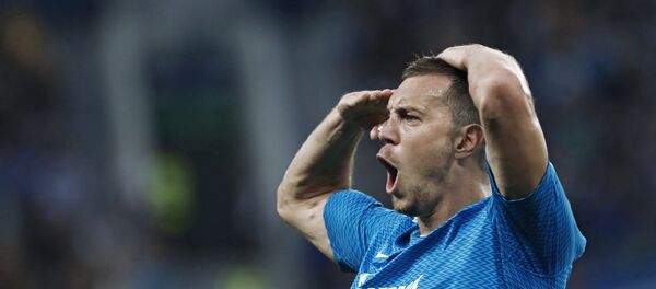 Игрок ФК Зенит Артем Дзюба Игрок ФК Зенит Артем Дзюба - Sputnik Беларусь