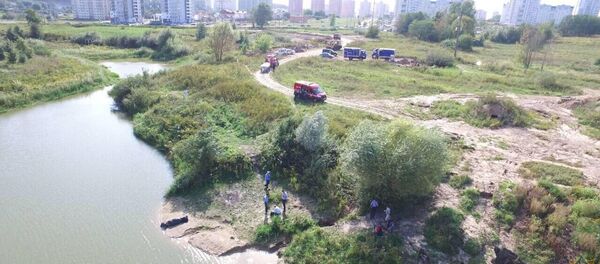 Карьер в Минске, в котором утонул подросток - Sputnik Беларусь