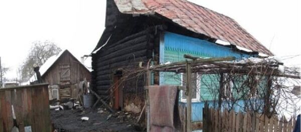 Дом, который поджег житель Могилева - Sputnik Беларусь