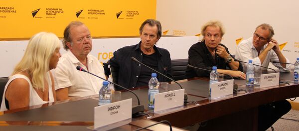 Удзельнікі групы Secret Service ў МПЦ Sputnik Удзельнікі групы Secret Service ў МПЦ Sputnik - Sputnik Беларусь