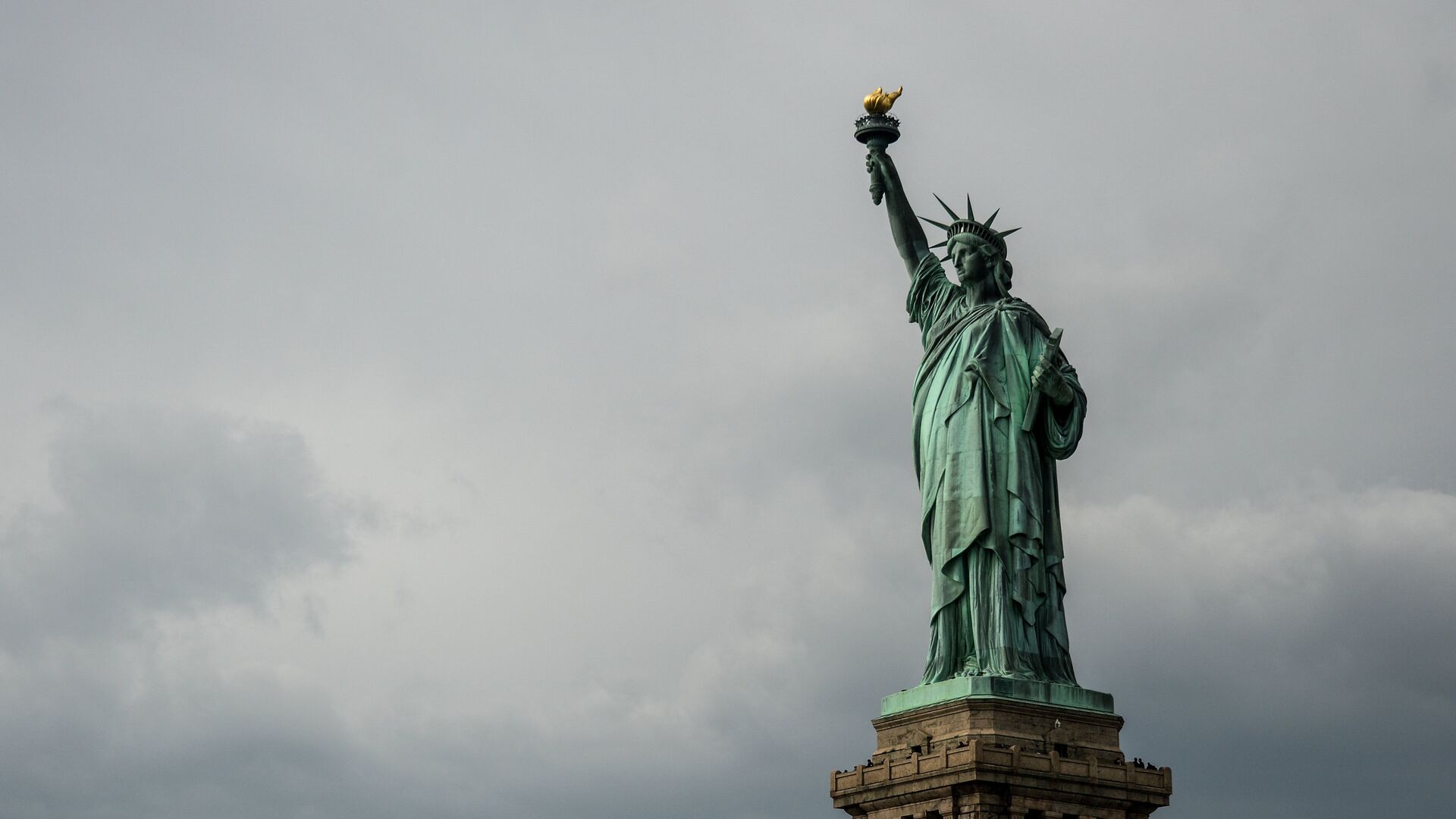 Статуя Свободы в Нью-Йорке. - Sputnik Беларусь, 1920, 26.12.2021