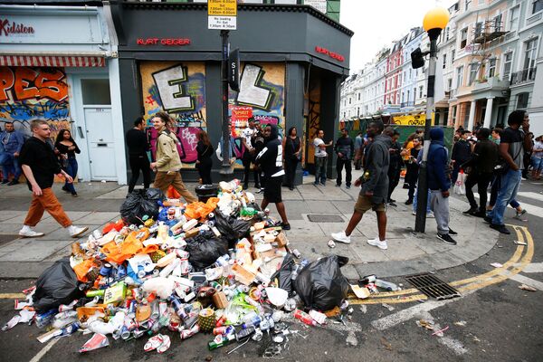 Горы мусора на улицах Лондона - Sputnik Беларусь
